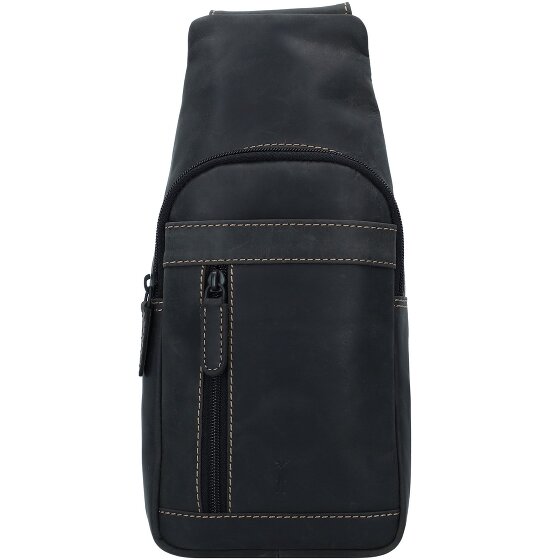 Jack Kinsky Baltimore 17 Bolsa de hombro de cuero 30 cm