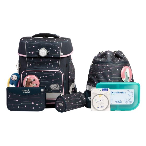 School-Mood Champion Maxx Pro Mila Juego de mochilas escolares 7 piezas