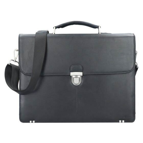 Esquire Maletín Oxford de piel 41 cm Compartimento para portátil