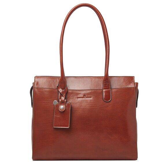 Castelijn & Beerens Bolsa de hombro Ellen Piel 40 cm Compartimento para portátil