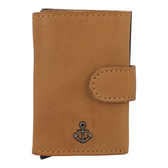 Harbour 2nd Anchor Love Robin 2 Estuche para tarjetas de crédito Protección RFID Piel 6 cm