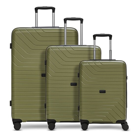 Redolz Essentials 05 3-SET 4 ruedas Set de maletas 3 piezas