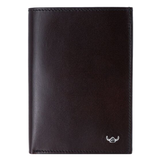 Golden Head Carnet de identidad de Colorado Funda de cuero RFID 8,5 cm