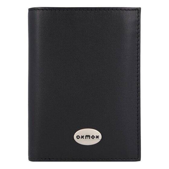 oxmox Leather Cartera Protección RFID Piel 9.5 cm