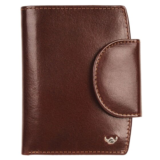 Golden Head Billetera Colorado de cuero RFID 10 cm