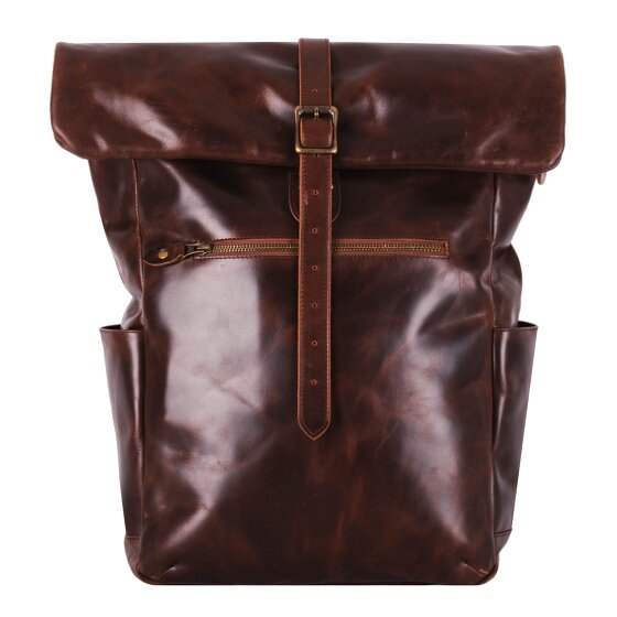 Buckle & Seam Nomad Mochila de negocios Piel 61 cm Compartimento para el portátil