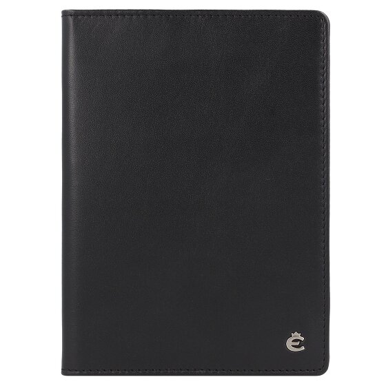 Esquire Estuche para pasaporte Harry de cuero RFID de 10 cm