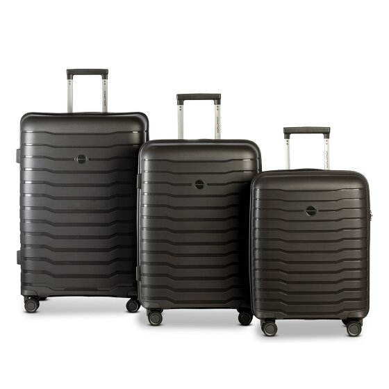 Worldpack Portland 4 ruedas Juego de maletas 3 piezas