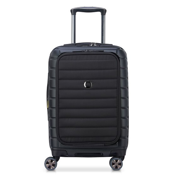 Delsey Paris Trolley de cabina Shadow 5.0 de 4 ruedas Compartimento para portátil de 55 cm con pliegue de expansión