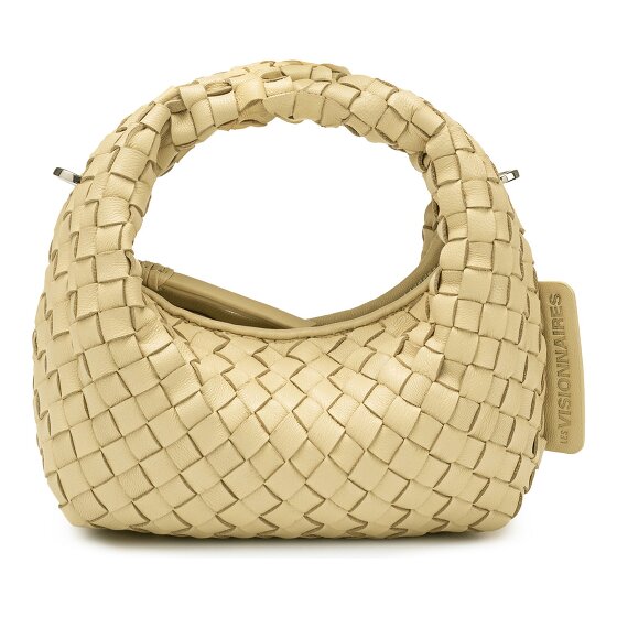 LES VISIONNAIRES Greta Micro weave Bolso Piel 20 cm
