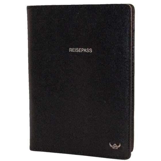 Golden Head Estuche para pasaporte de Colorado de cuero RFID de 10 cm