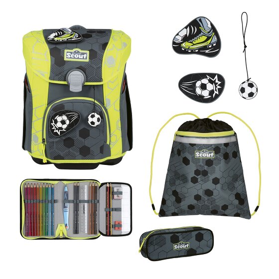 Scout Micro Juego de mochilas escolares 7 piezas