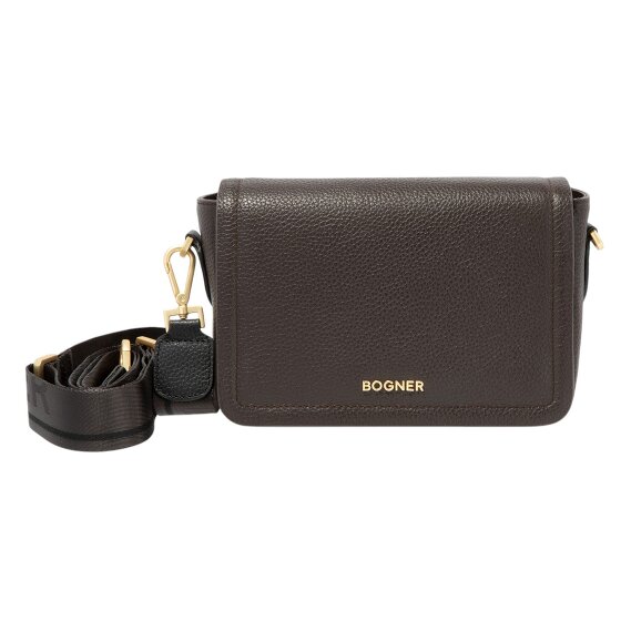 Bogner Wallis Bar Bolsa de hombro Piel 23 cm