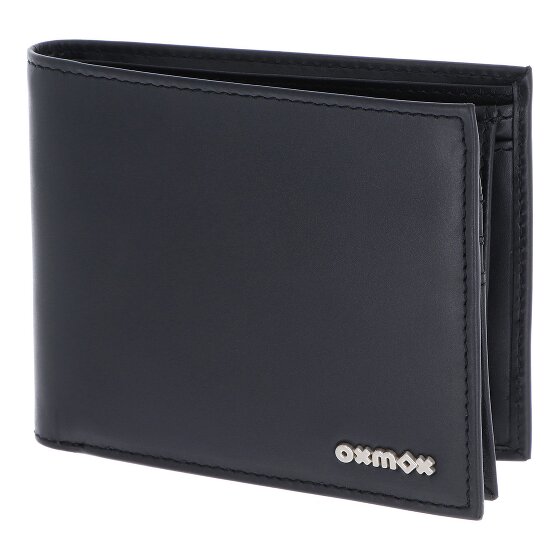 oxmox Leather Cartera Bloqueo RFID Piel natural 12 cm