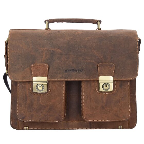 Greenburry Maletín Vintage Piel 40 cm