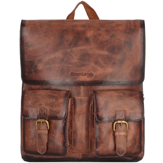 Greenland Nature Mochila de cuero Mascu & Line 39 cm