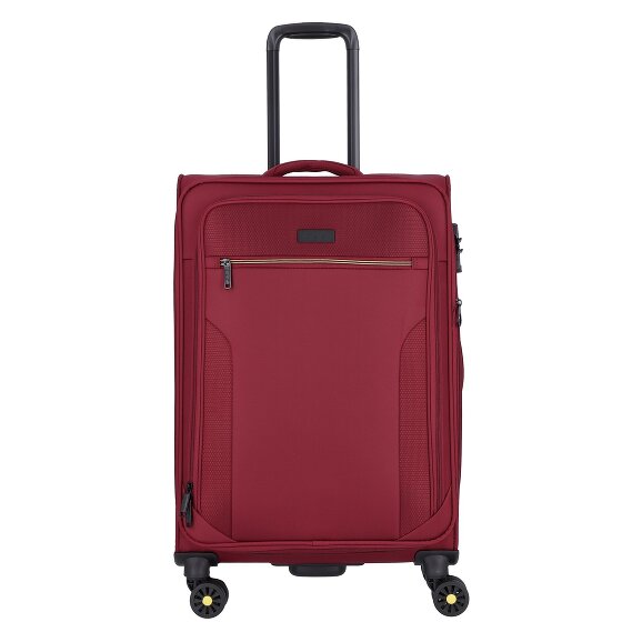 d&n Travel Line 9704 4 ruedas Carrito M 68 cm con pliegue de expansión