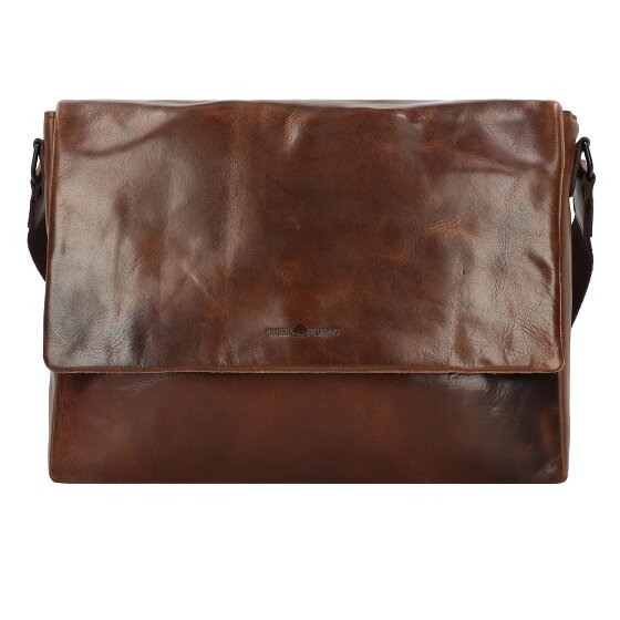 Greenburry Newport Mensajero Piel 35 cm