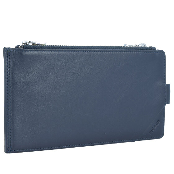 Picard Funda suave y segura para tarjetas de crédito Cartera de piel RFID 19 cm