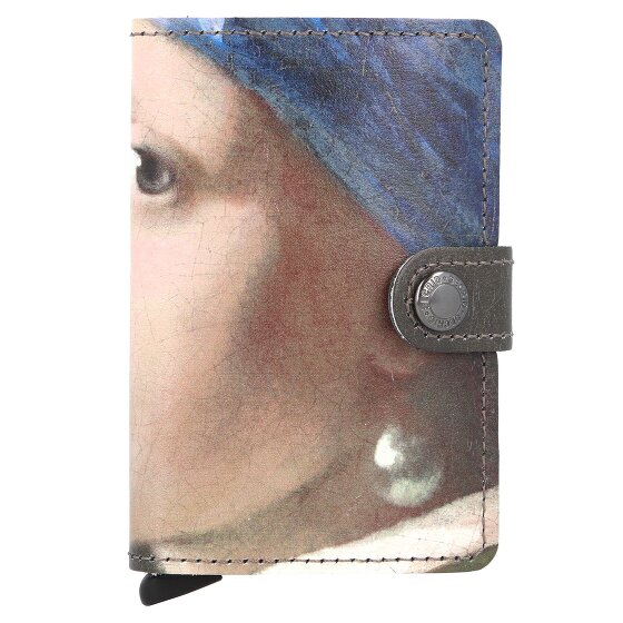 Secrid Estuche para tarjetas de crédito Art RFID de cuero 6 cm