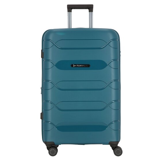 Polestream Strz by Asteroid 4 ruedas Carrito L 74 cm con pliegue de expansión