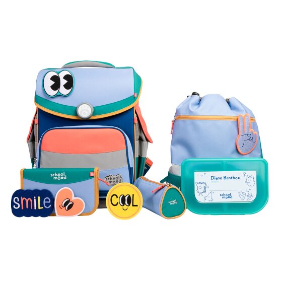 School-Mood Timeless Pro Juego de mochilas escolares 7 piezas