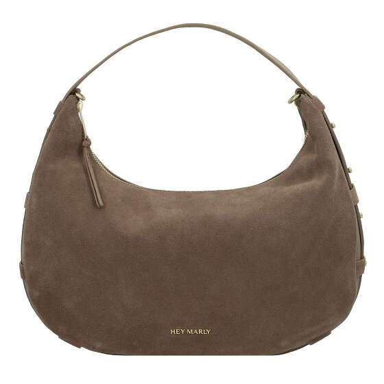Hey Marly Lifetime Sister Suede Bolsa de hombro M Piel 35.5 cm