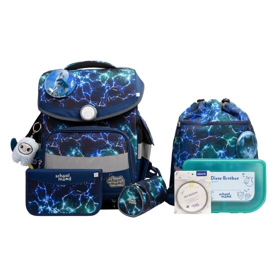School-Mood Timeless Pro Juego de mochilas escolares 7 piezas