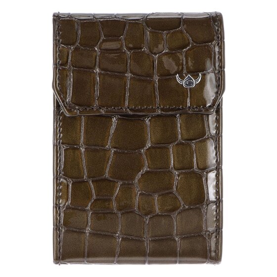 Golden Head Cayenne Estuche para tarjetas de crédito Bloqueo RFID Piel natural 7 cm