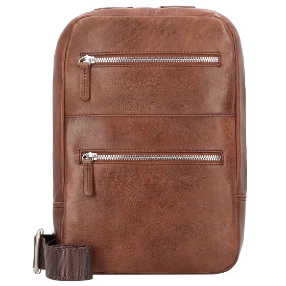 Leonhard Heyden Amsterdam Bolso de hombro de cuero 30 cm