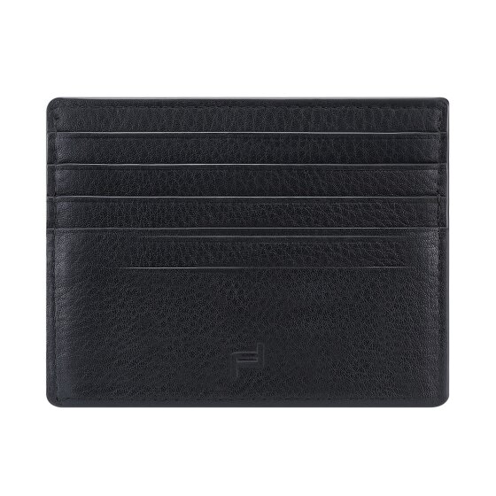 Porsche Design Estuche para tarjetas de crédito RFID de cuero de 10 cm