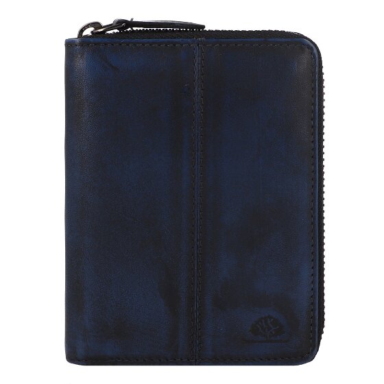 Greenburry Destressed Cartera Protección RFID Piel 13 cm