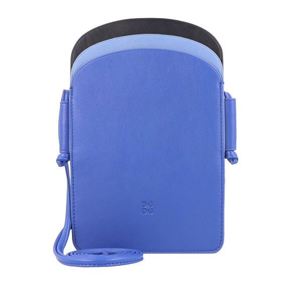 DuDu Bolsa de móvil de colores de Menorca de cuero de 12 cm