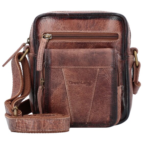 Greenland Nature Mascu & Line Bolsa de hombro Piel 20 cm