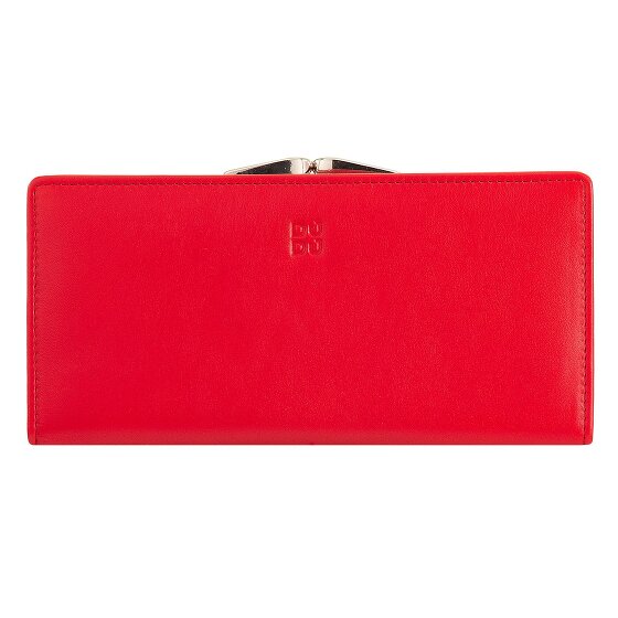 DuDu Cartera Protección RFID Piel 19.5 cm