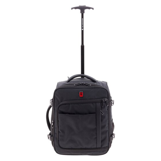 Gladiator 1400 2 ruedas Carrito de mochila 40 cm Compartimento para el portátil con pliegue de expansión