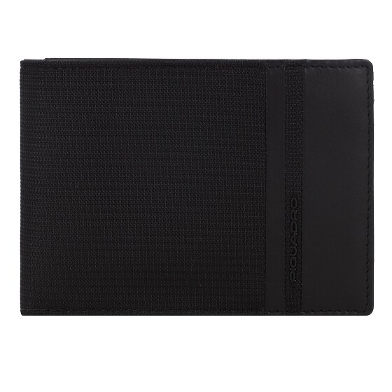 Piquadro Woody Cartera Protección RFID Piel 13 cm