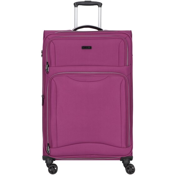 d&n Travel Line 9204 4 ruedas Carrito L 76 cm con pliegue de expansión