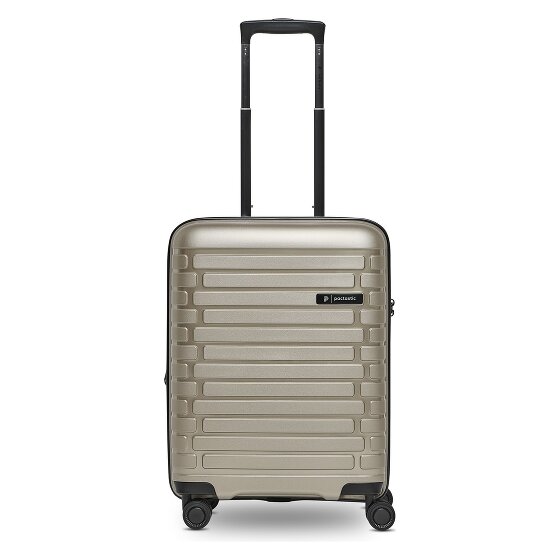 Pactastic Collection 04 THE CABIN + 4 ruedas Trolley de cabina S 55 cm Con fuelle expandible