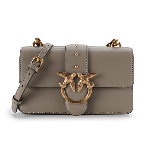 PINKO Love One Bolsa de hombro Piel 21 cm