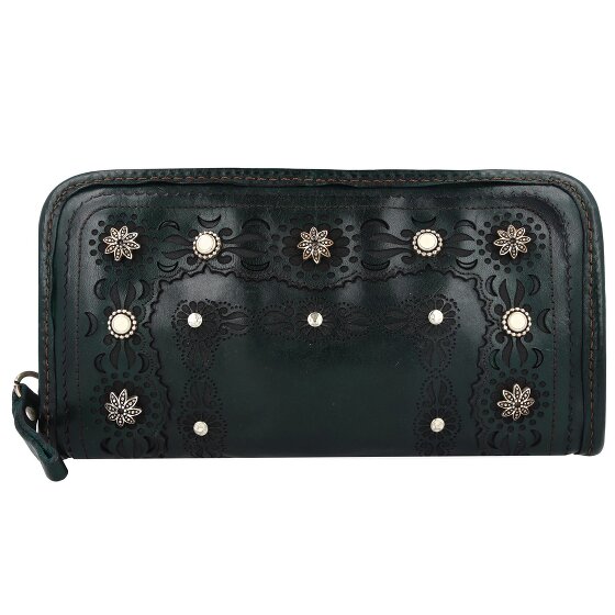 Campomaggi Cartera de cuero de 21,5 cm