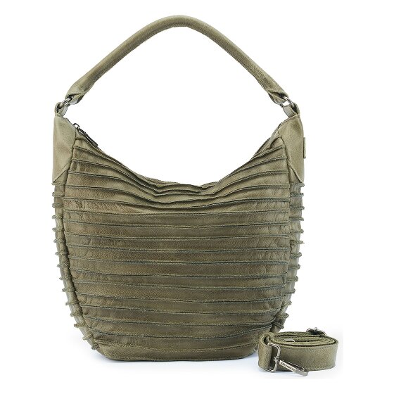 FredsBruder Bolso de hombro de piel de animal S acanalado 33 cm