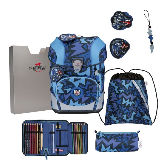 DerDieDas ErgoFlex Tiny Juego de mochilas escolares 6 piezas