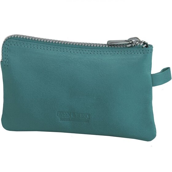 Greenburry Estuche esponjoso para llaves de cuero de 11,5 cm