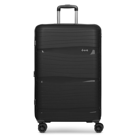 d&n Travel Line 4300-Plus 4 ruedas Carrito L 76 cm con pliegue de expansión