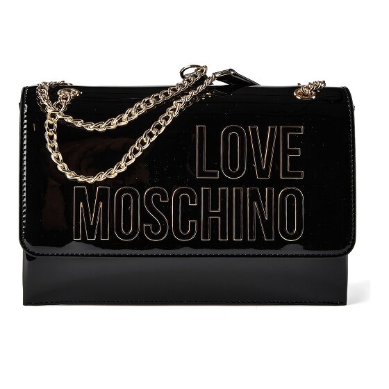 Love Moschino Enameled Logo Bolsa de hombro 25 cm