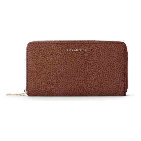 Lazarotti Billetero Bologna Piel XL Zip-Around Piel 19 cm