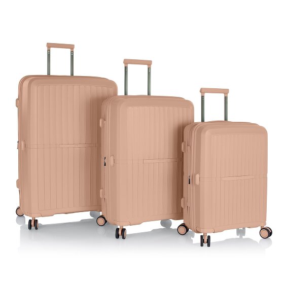 Heys AirLite 4 ruedas Juego de maletas 3 piezas con pliegue de expansión