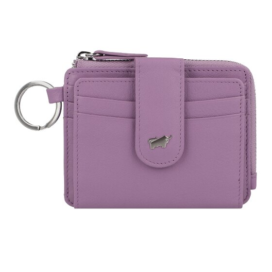 Braun Büffel Joy Estuche para tarjetas de crédito Bloqueo RFID Piel natural 11 cm