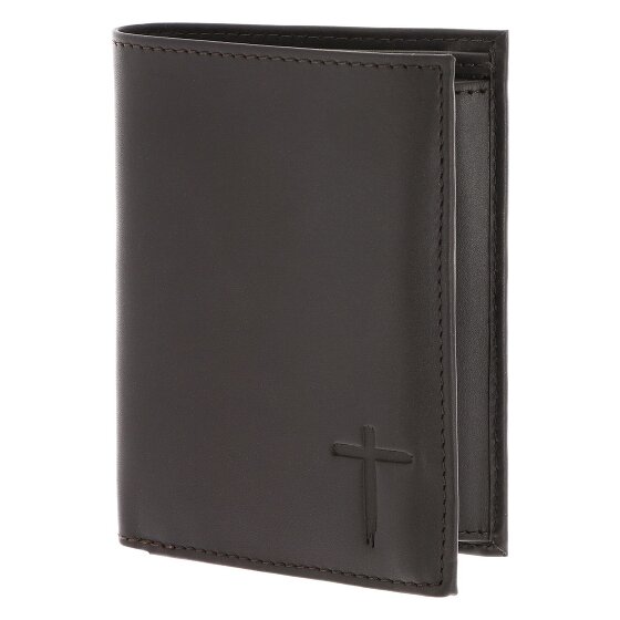 oxmox Leather Cartera Bloqueo RFID Piel natural 10 cm
